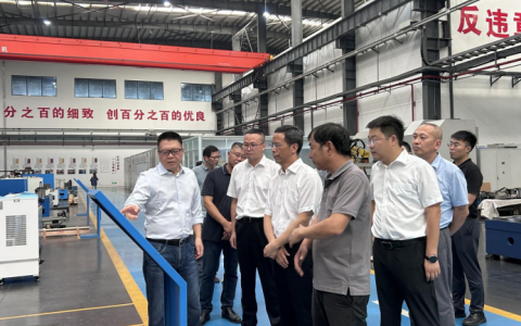 省總工會黨組書記、常務(wù)副主席呂志良調(diào)研杭機股份